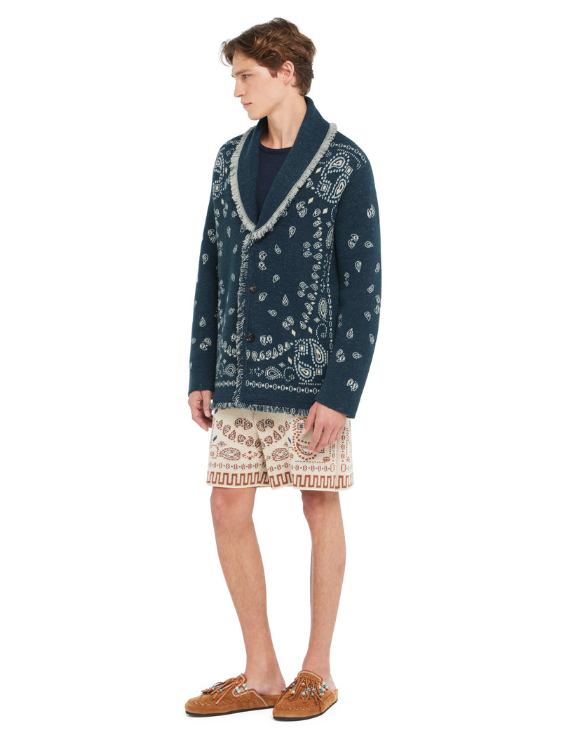 Bandana Jacquard Cardigan 5