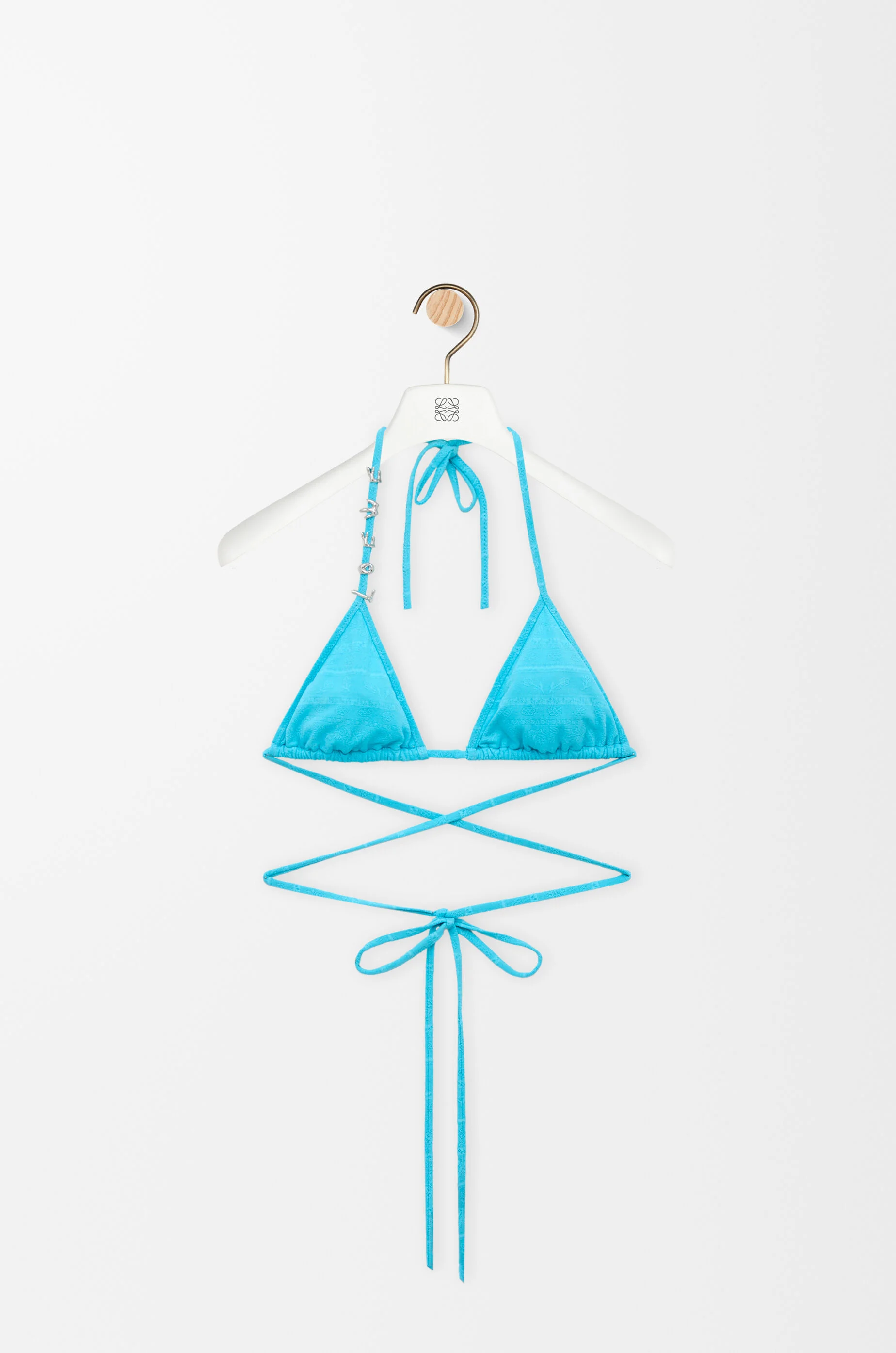 Bikini top in technical jersey - 1