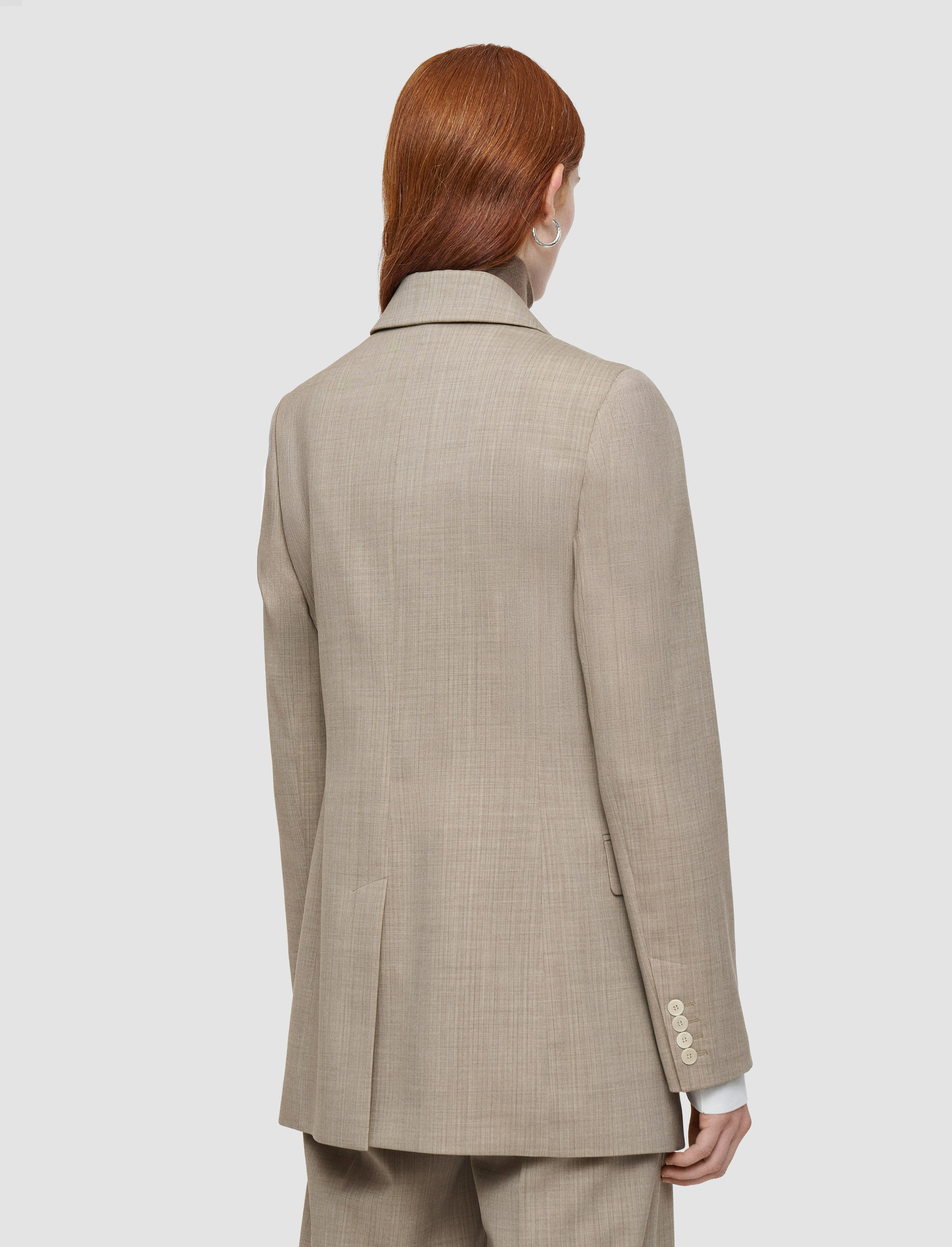 Valery Melange Wool Jacket - 4