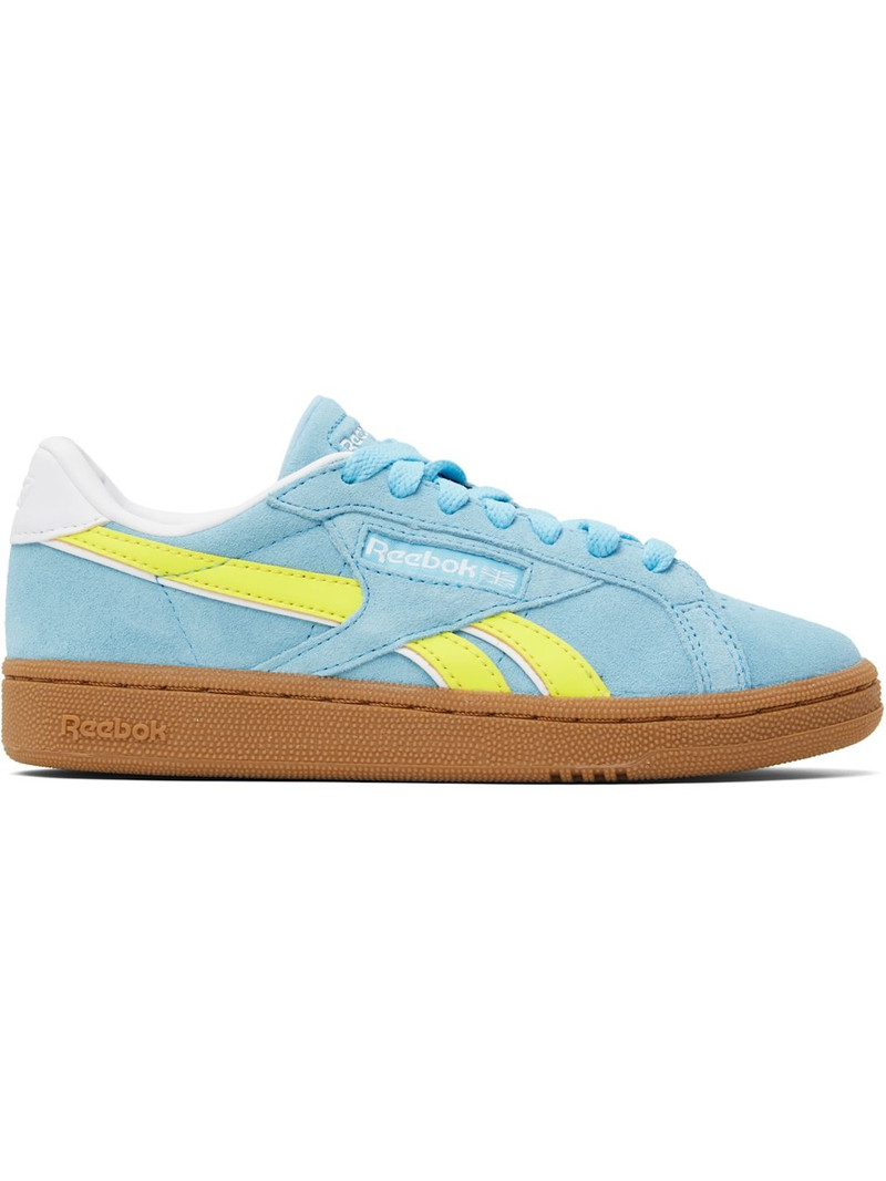 Blue & Yellow Club C Grounds UK Sneakers - 1