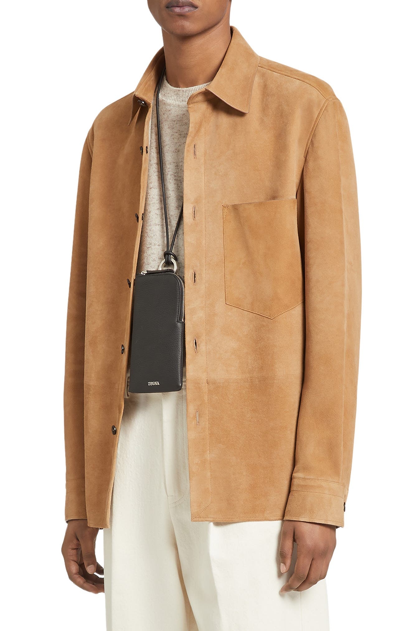 Men's Cashseta Cashmere & Silk Sweater - 5