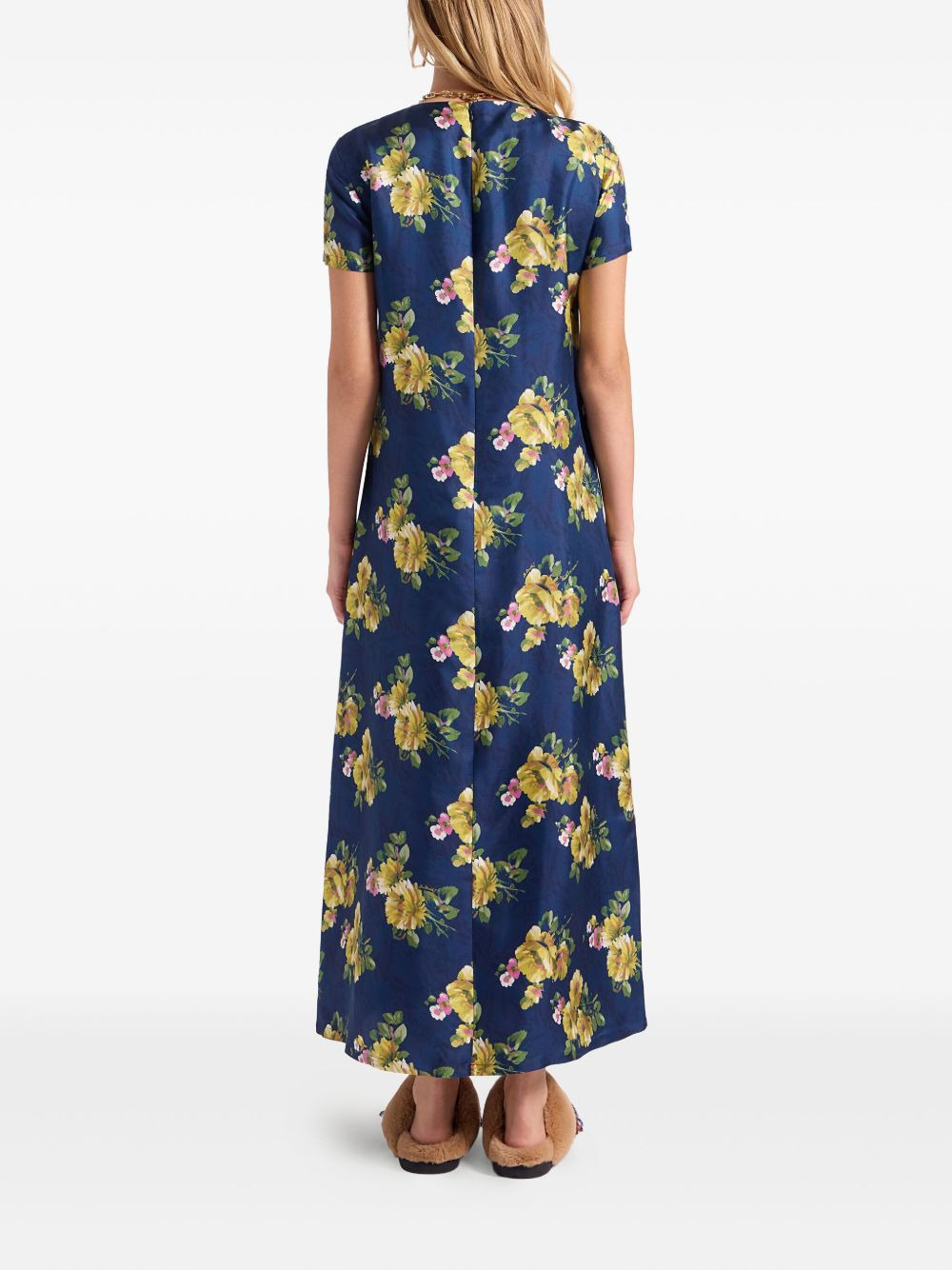 Swing floral-print maxi dress - 3