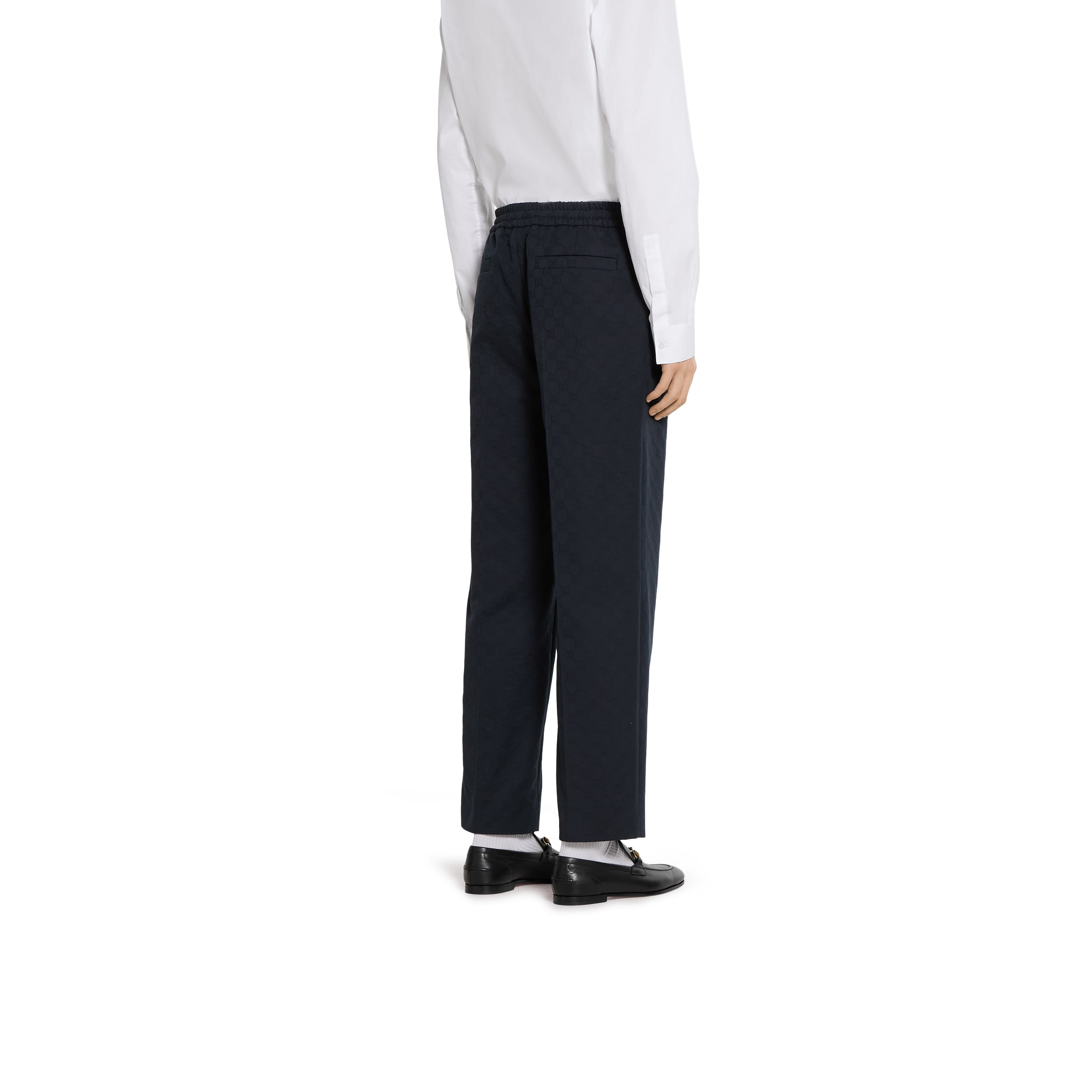 GG cottton gabardine pant - 4