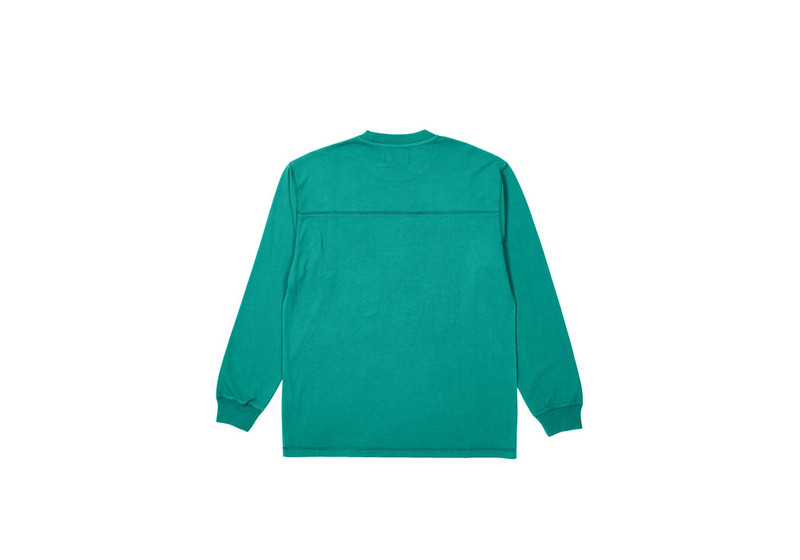 PALACE PAL ACE PANEL LONGSLEEVE ICE BLUE outlook