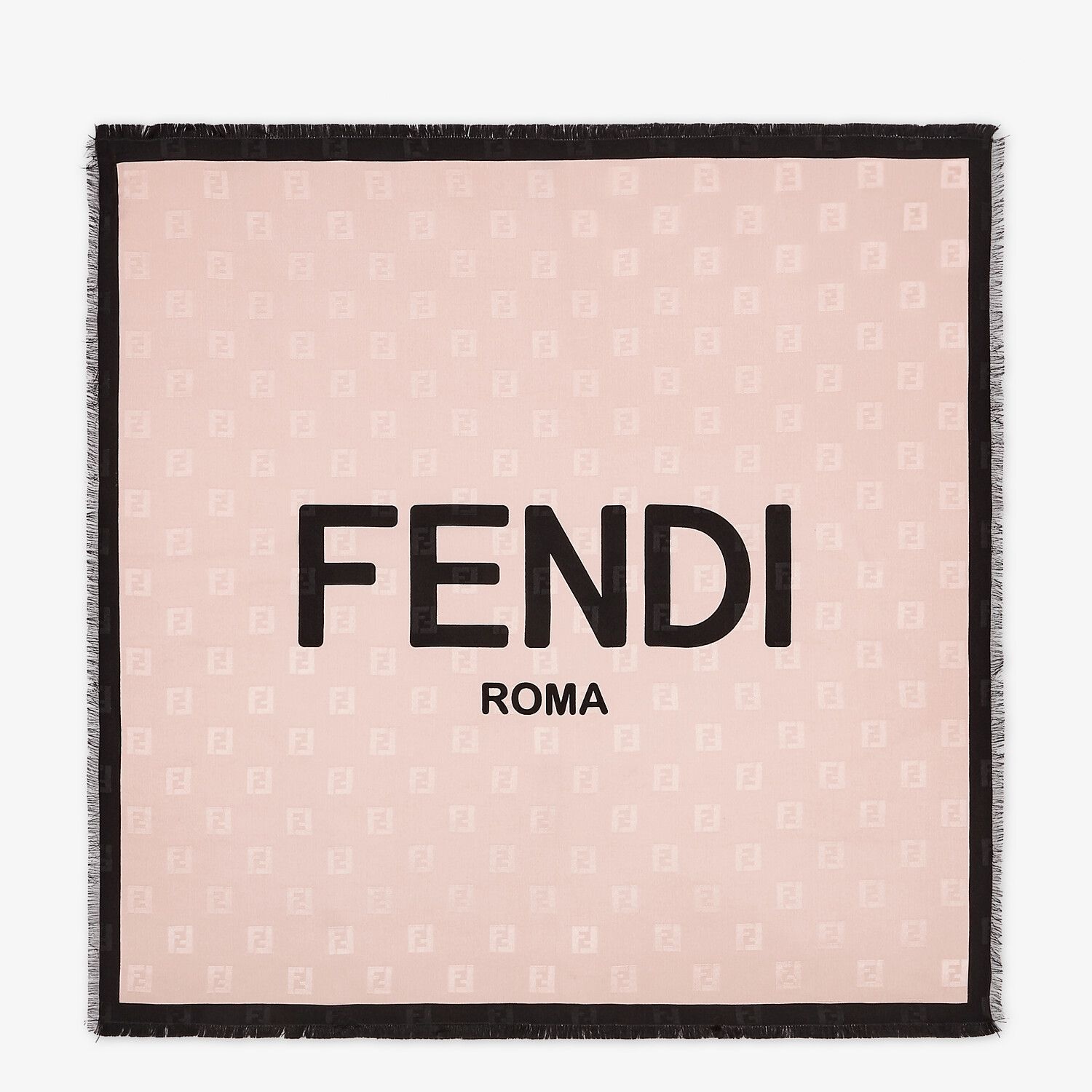 Pink silk foulard - 1