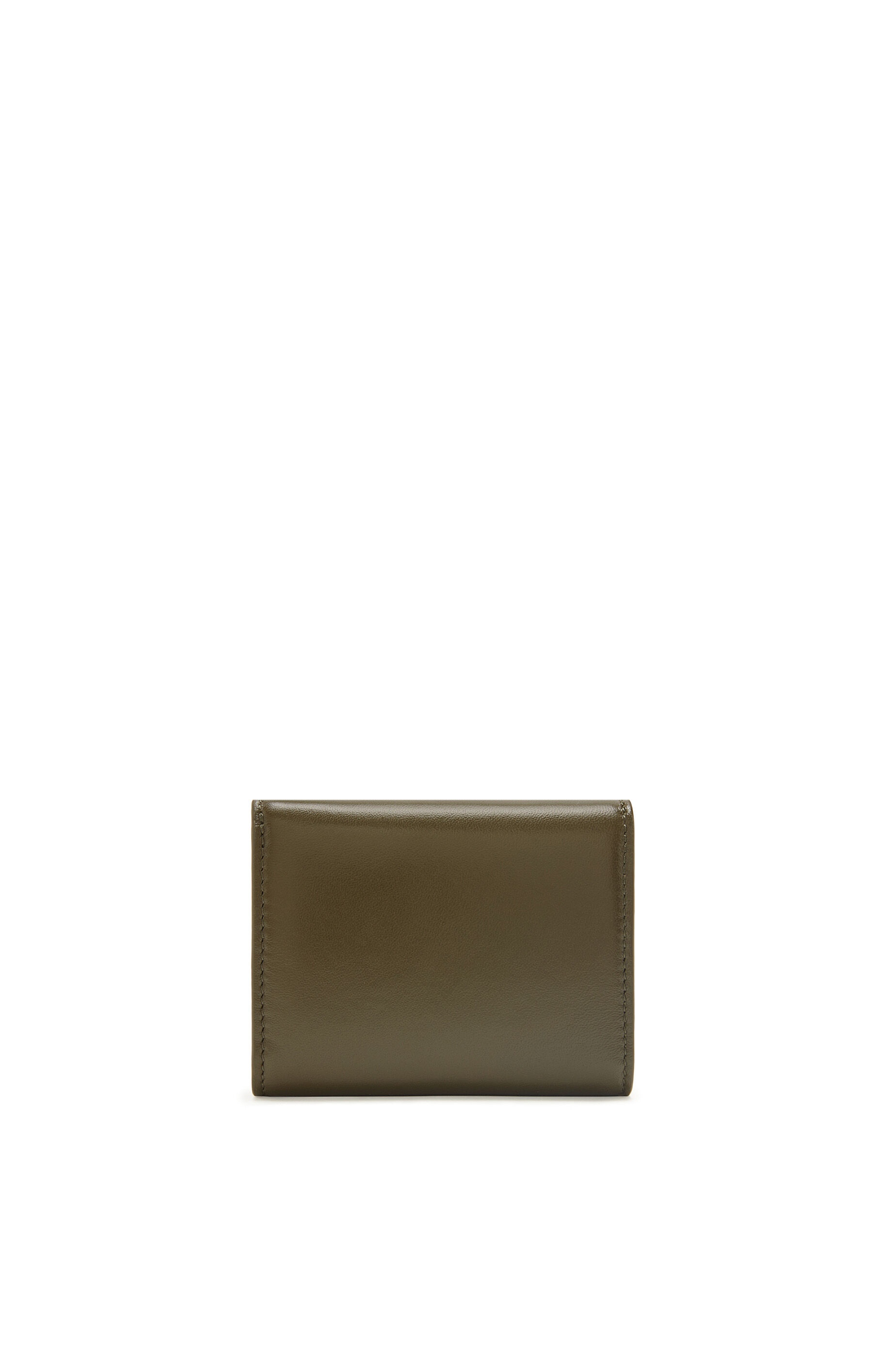 Puffer Anagram trifold wallet in shiny nappa calfskin - 5