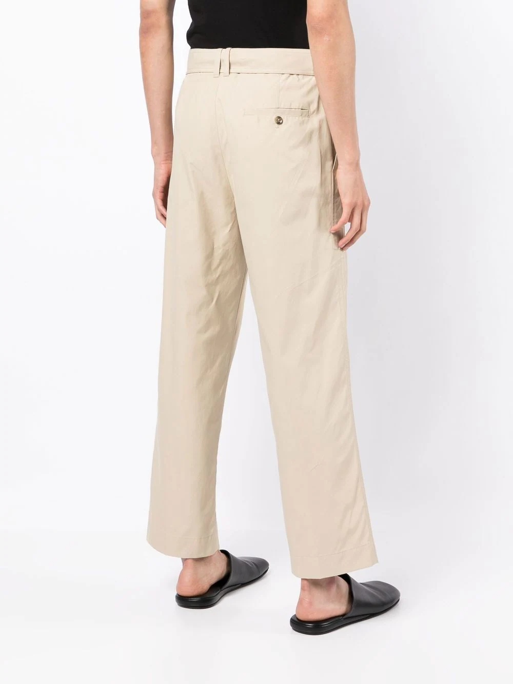 straight-leg trousers - 4