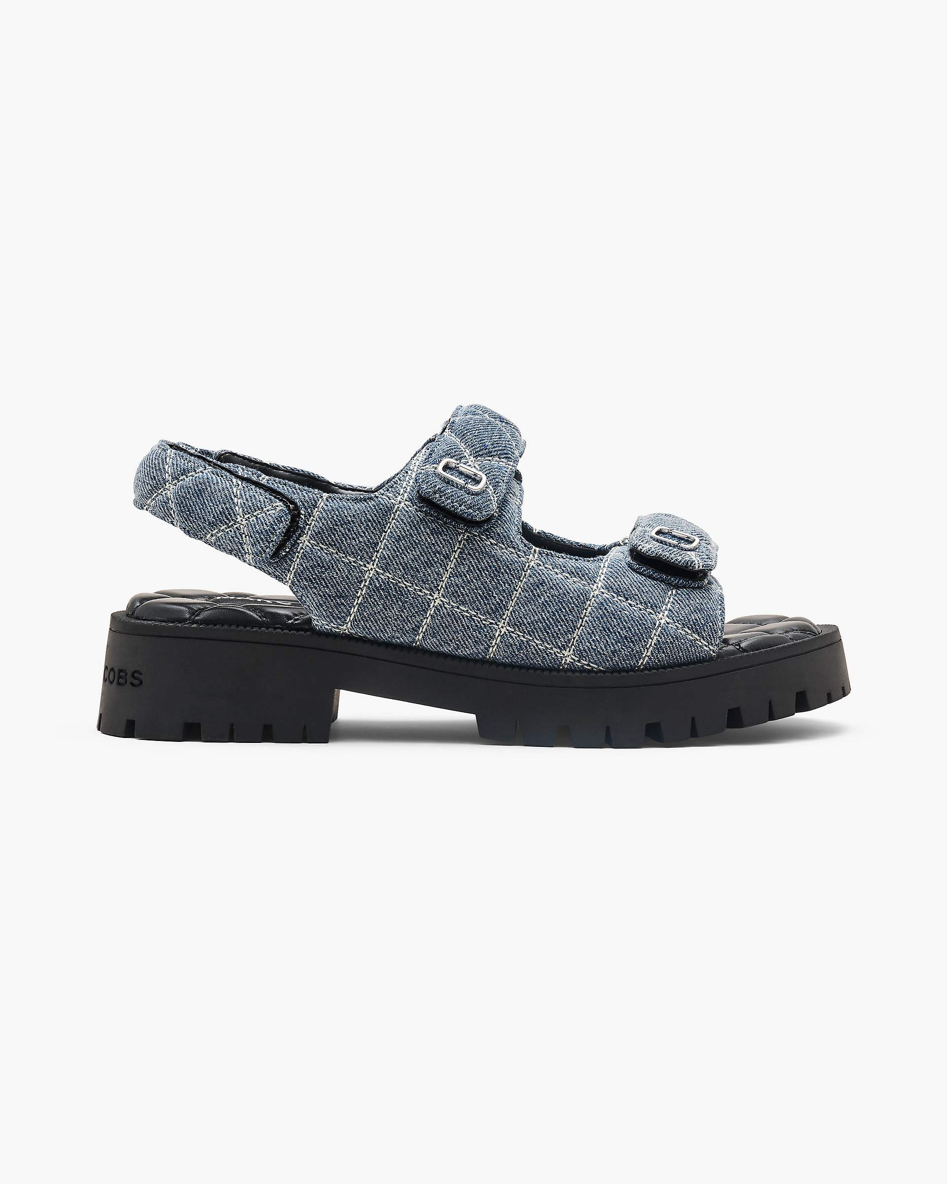 THE QUILTED DENIM SUNNY SANDAL - 3