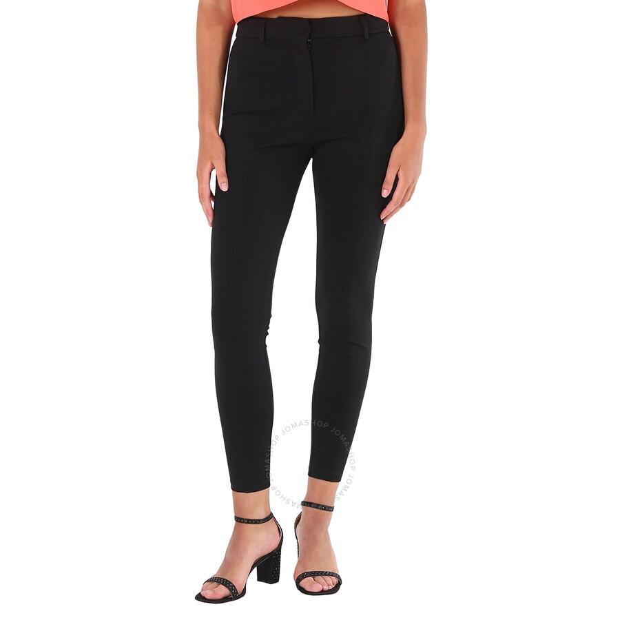Burberry Ladies Black Stretch Jersey Jodhpurs - 3