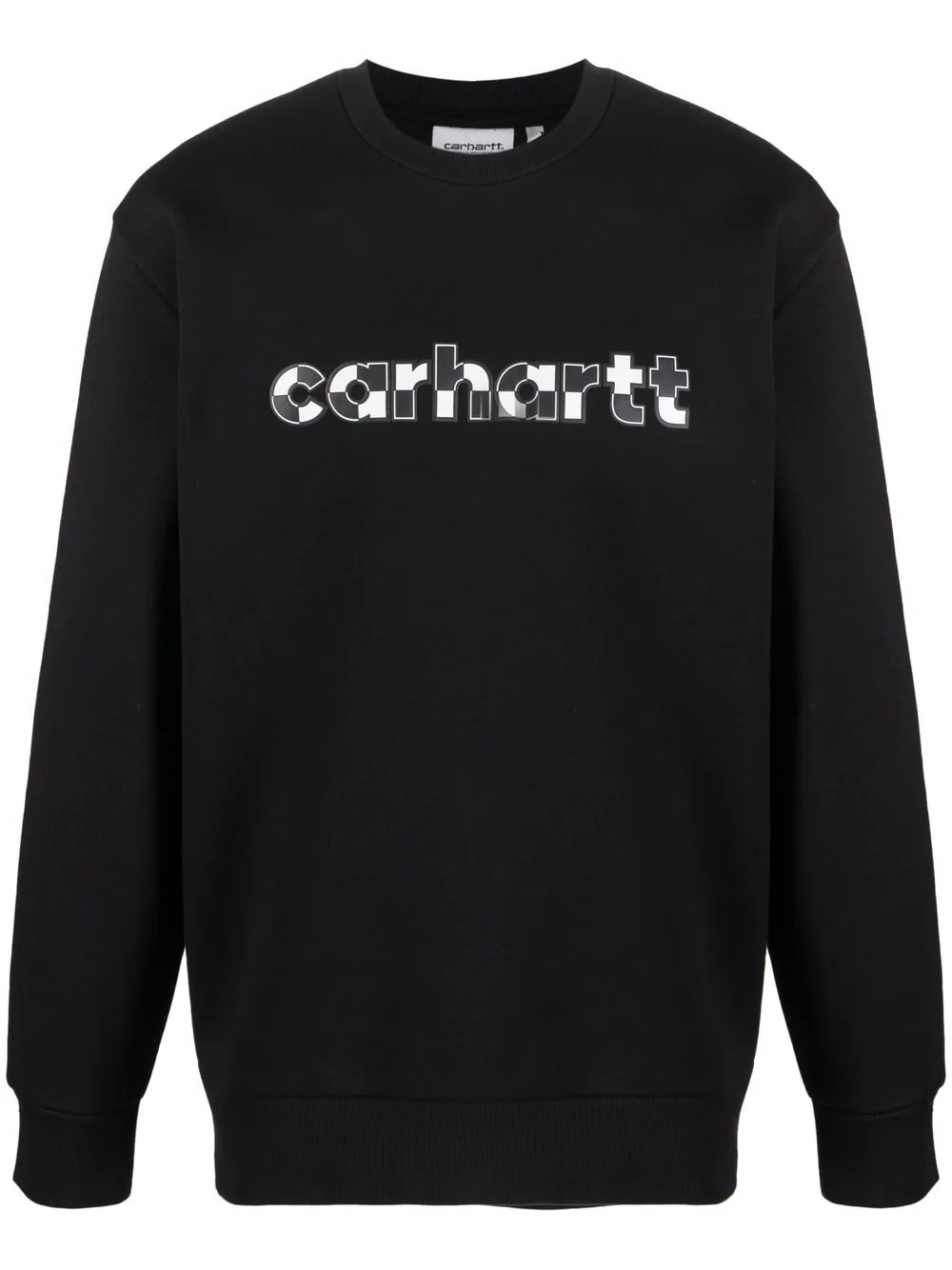 logo-print crew-neck sweatshirt - 1