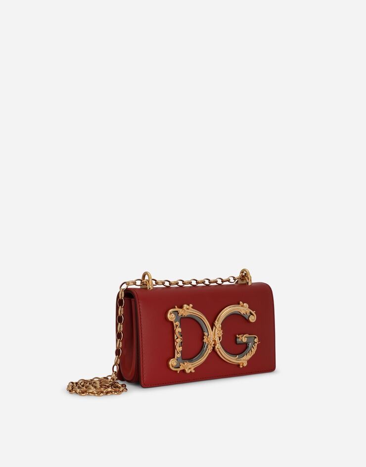 DG Girls phone bag in smooth calfskin - 3