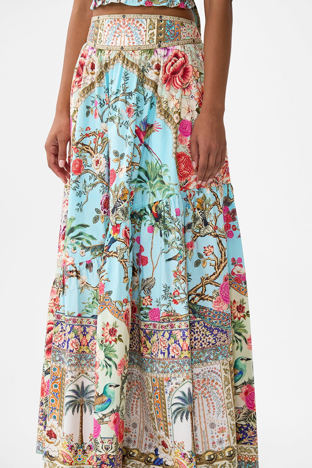 SKIRT WITH SHAPED SEAM - 4