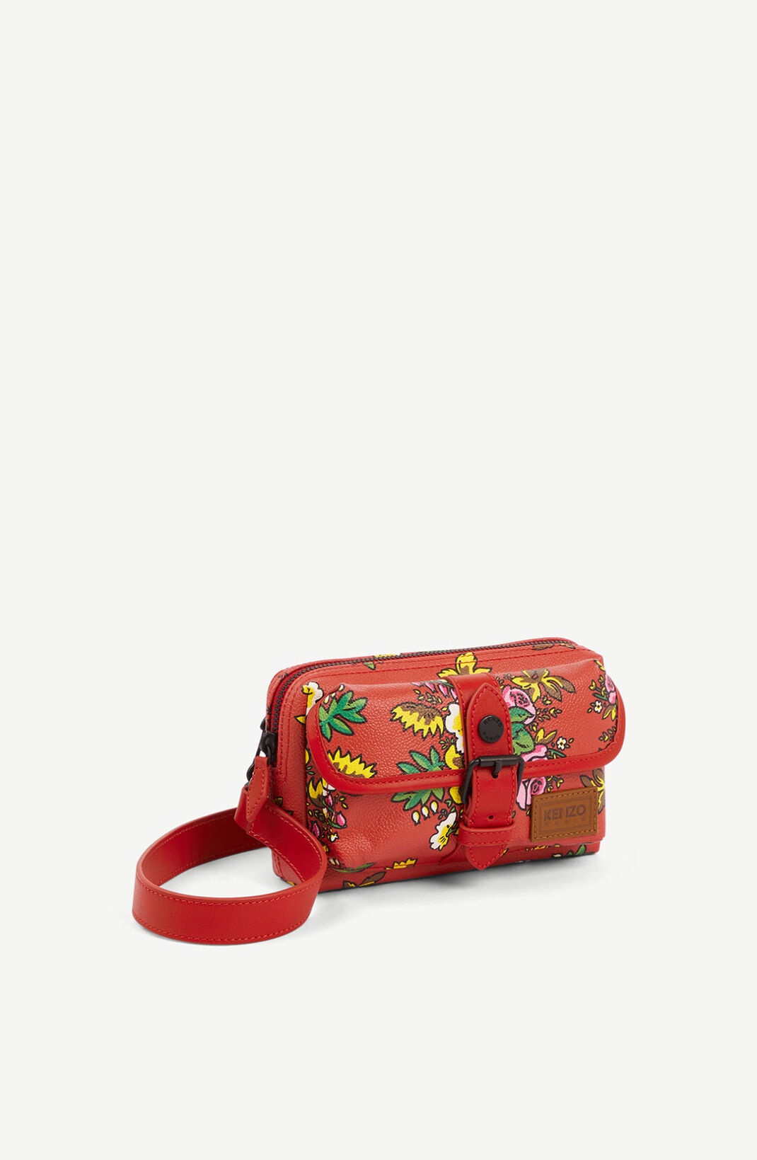 'Pop Bouquet' messenger shoulder bag - 1