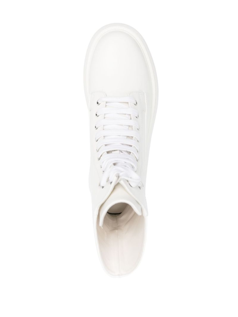Selene flatform lace-up boots - 6