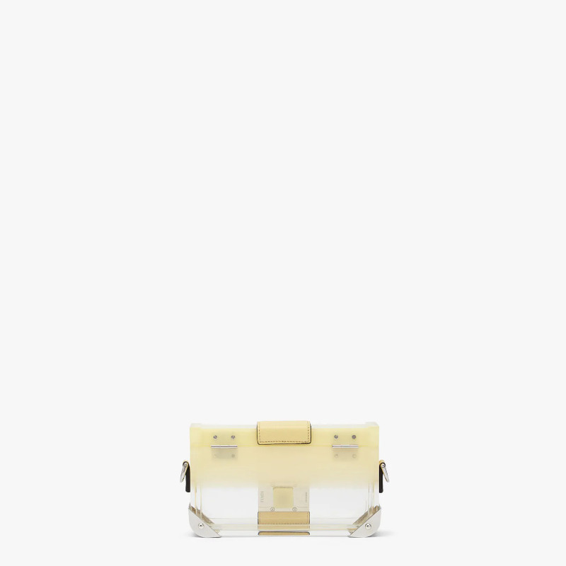 Yellow and transparent plexiglass bag 3
