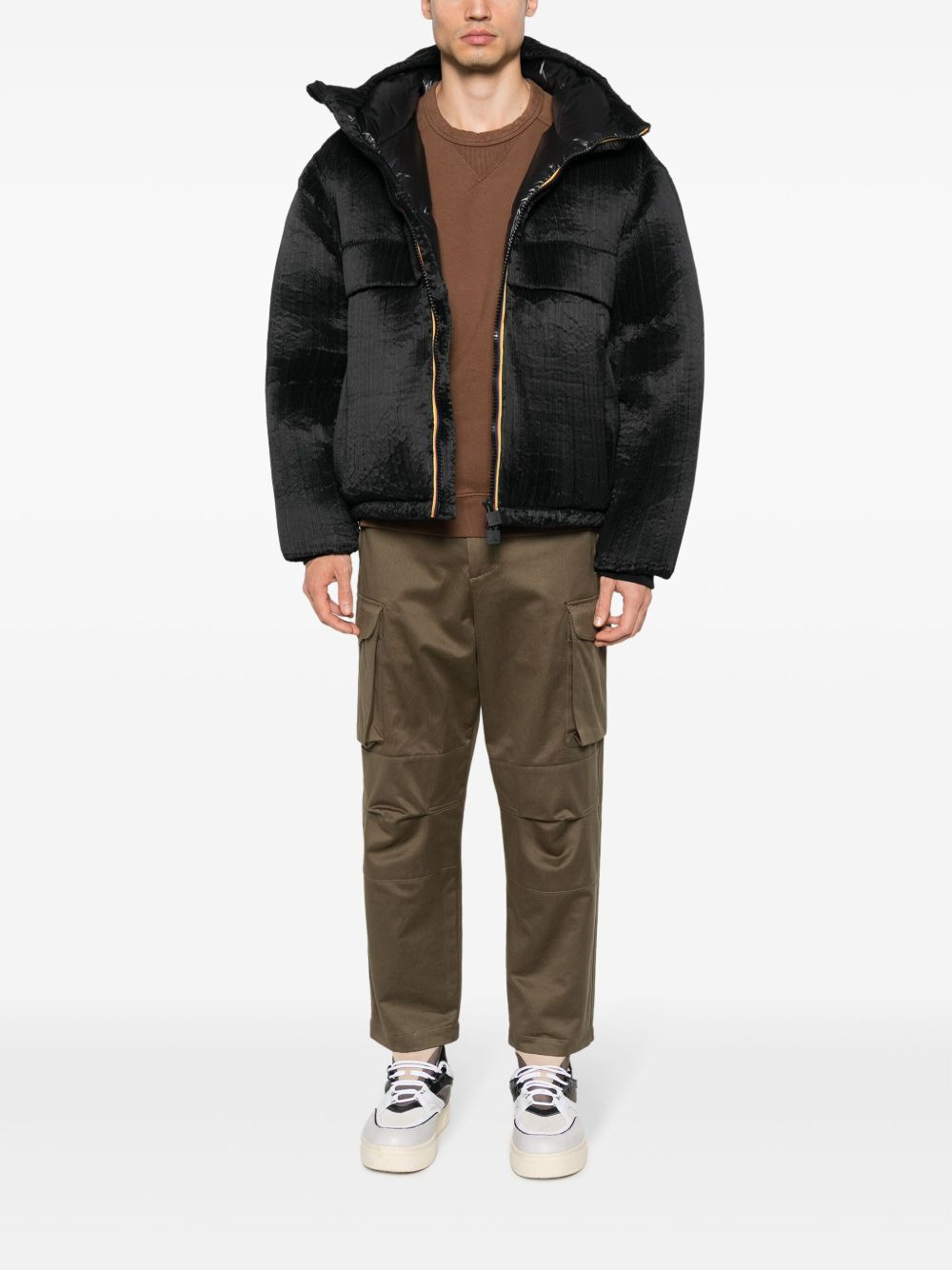 hooded duck-down puffer jacket - 2