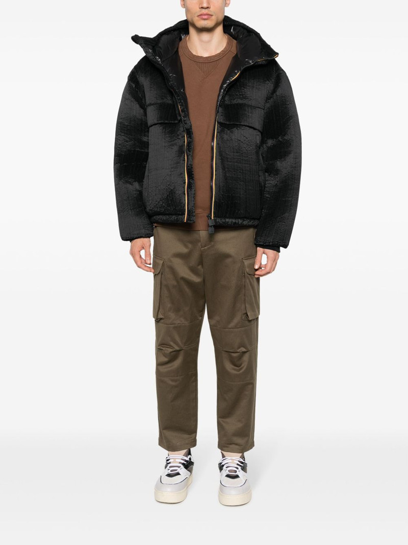 K-WAY hooded duck-down puffer jacket outlook