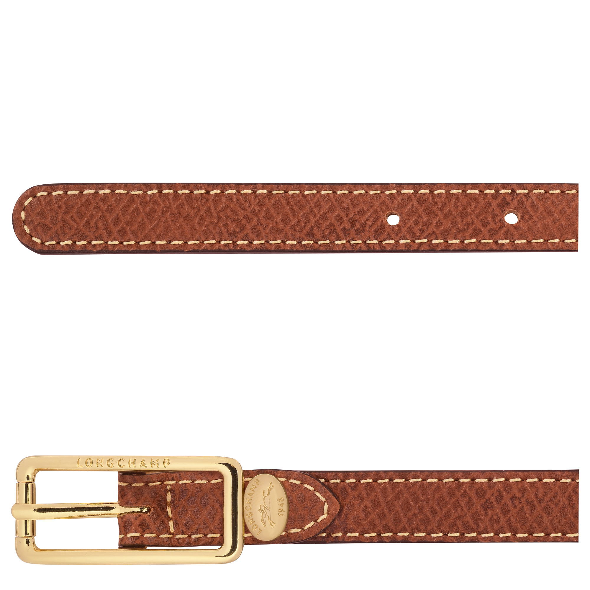 Épure Ladies' belt Brown - Leather - 3