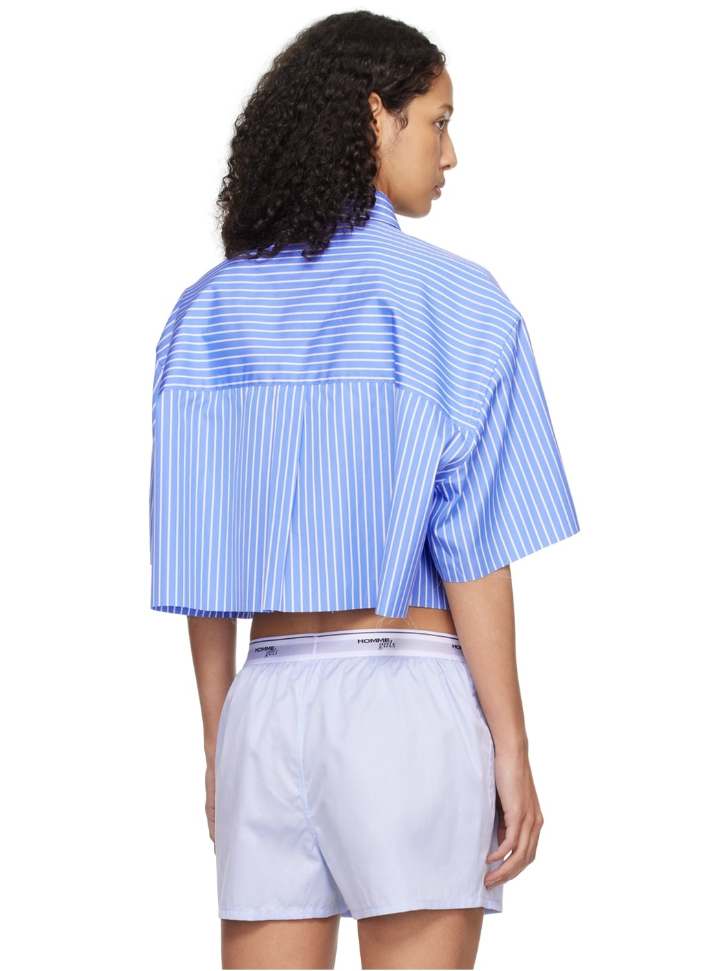 Blue Stripe Shirt - 3