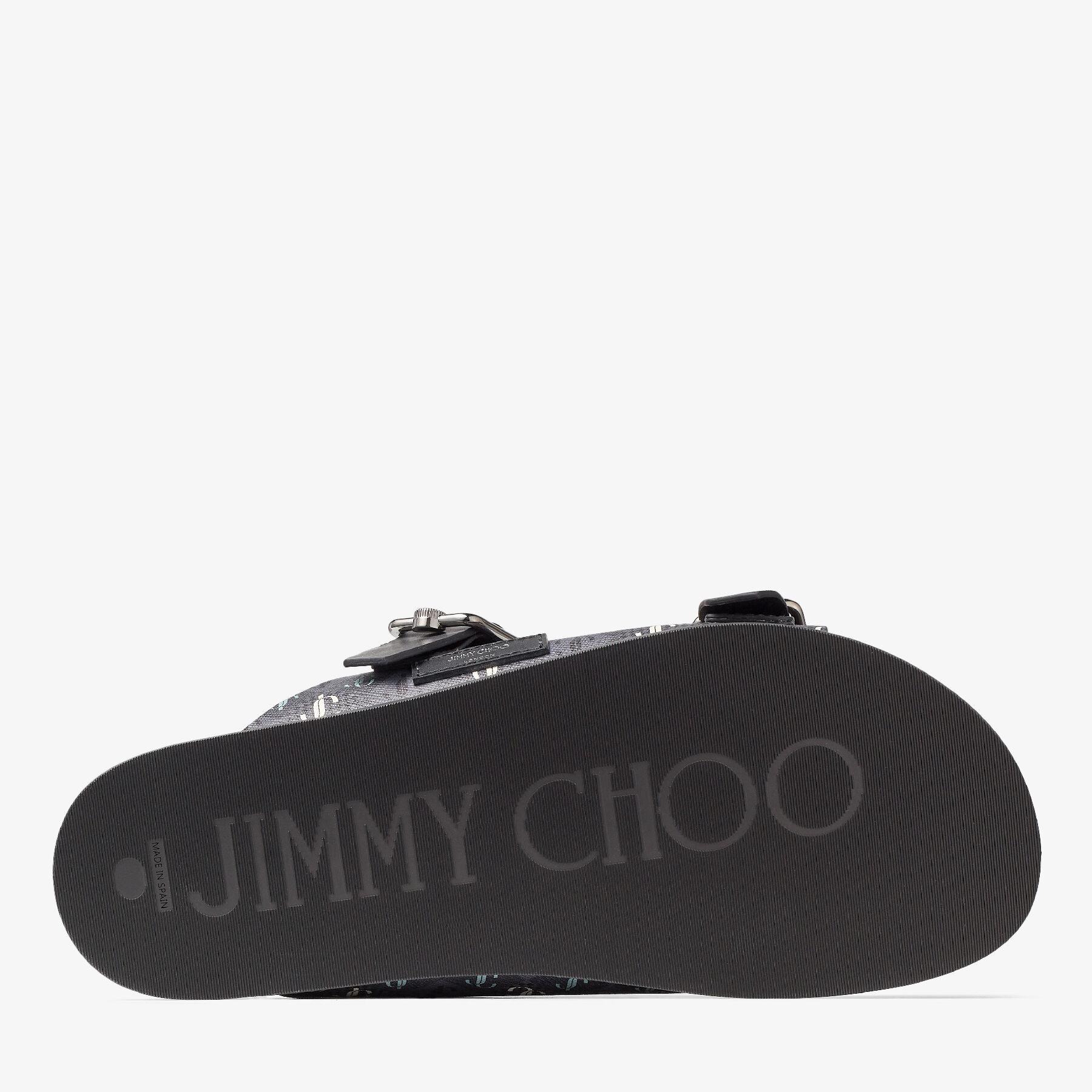 Etta City Sandal
Smoke Leather Sandals with JC Monogram - 5