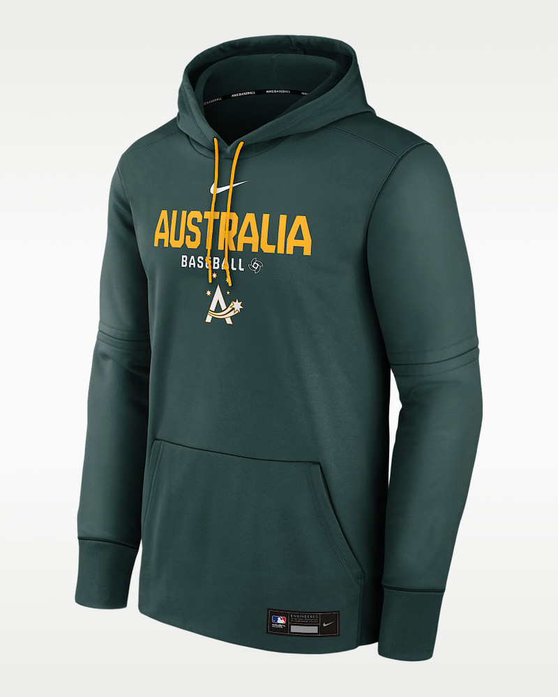 Australia National Baseball Team 2026 World Baseball Classic Authentic Collection Men's Nike Therma 1