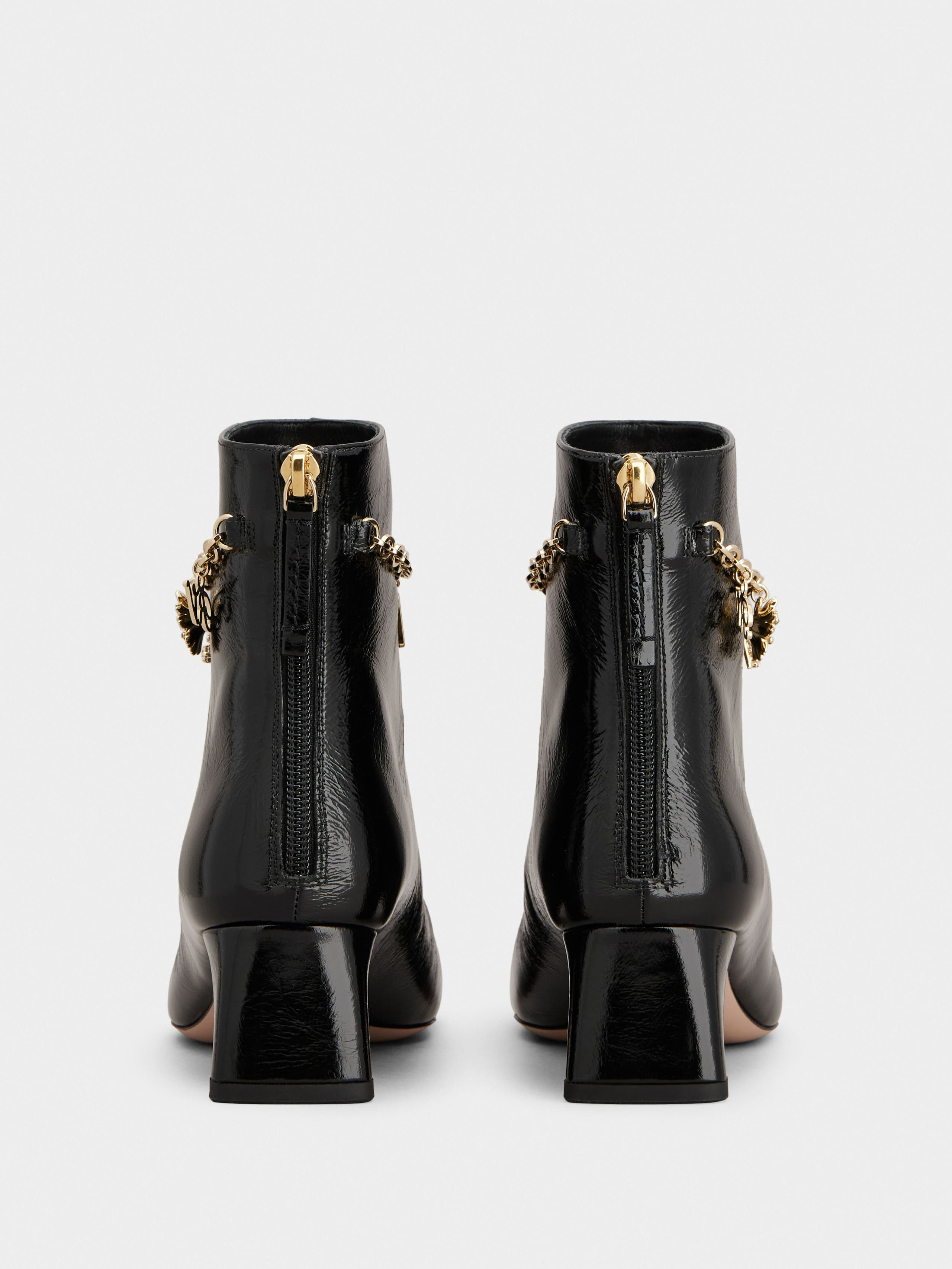 Très Vivier Booties in patent leather - 5
