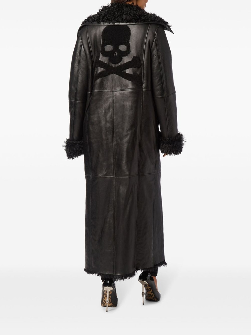 Skull & Bones shearling coat 4