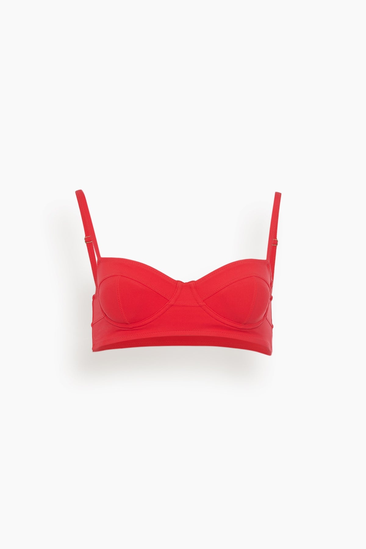Zahara Bikini Top in Scarlet - 1