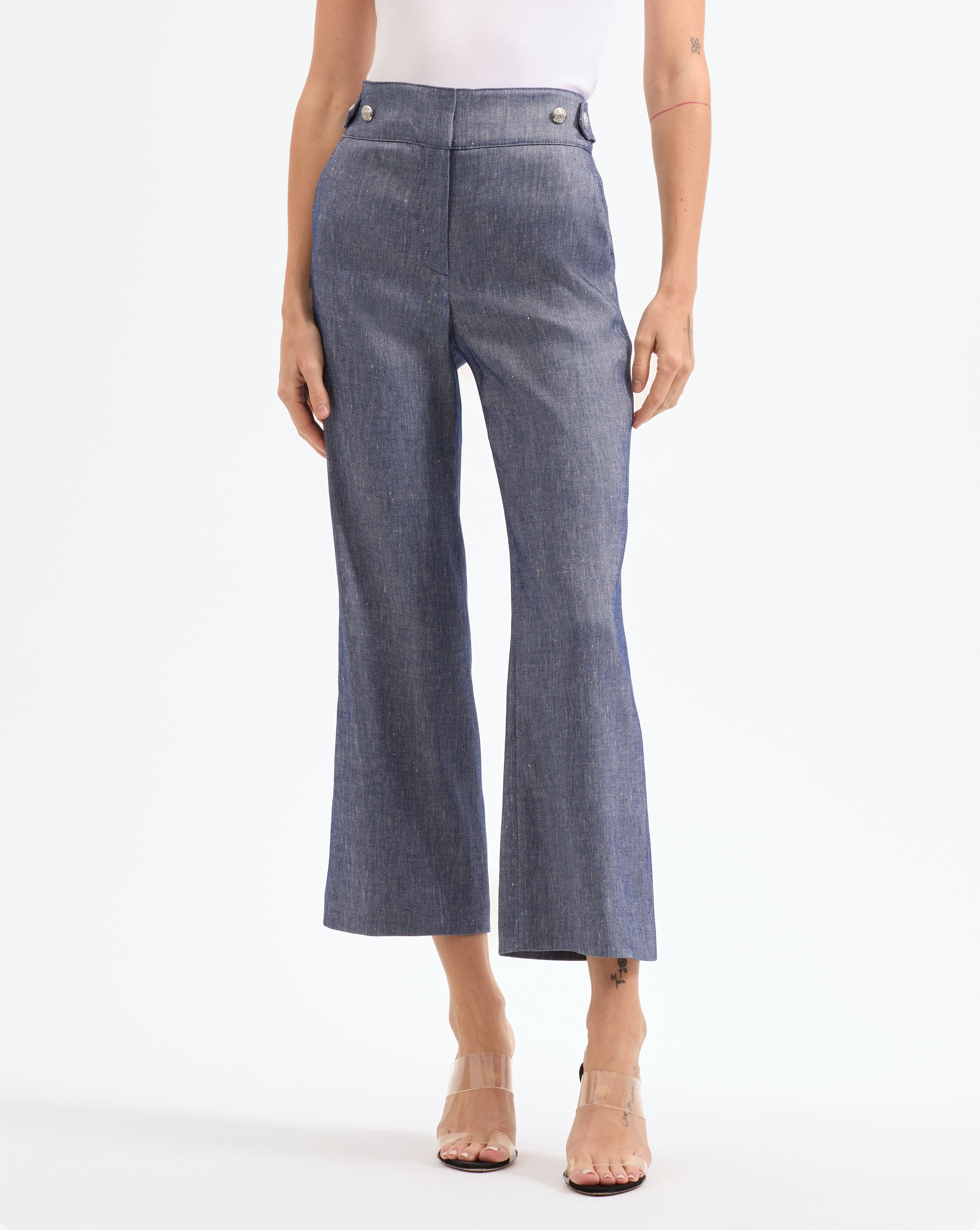 AUBRIE LINEN PANT - 3