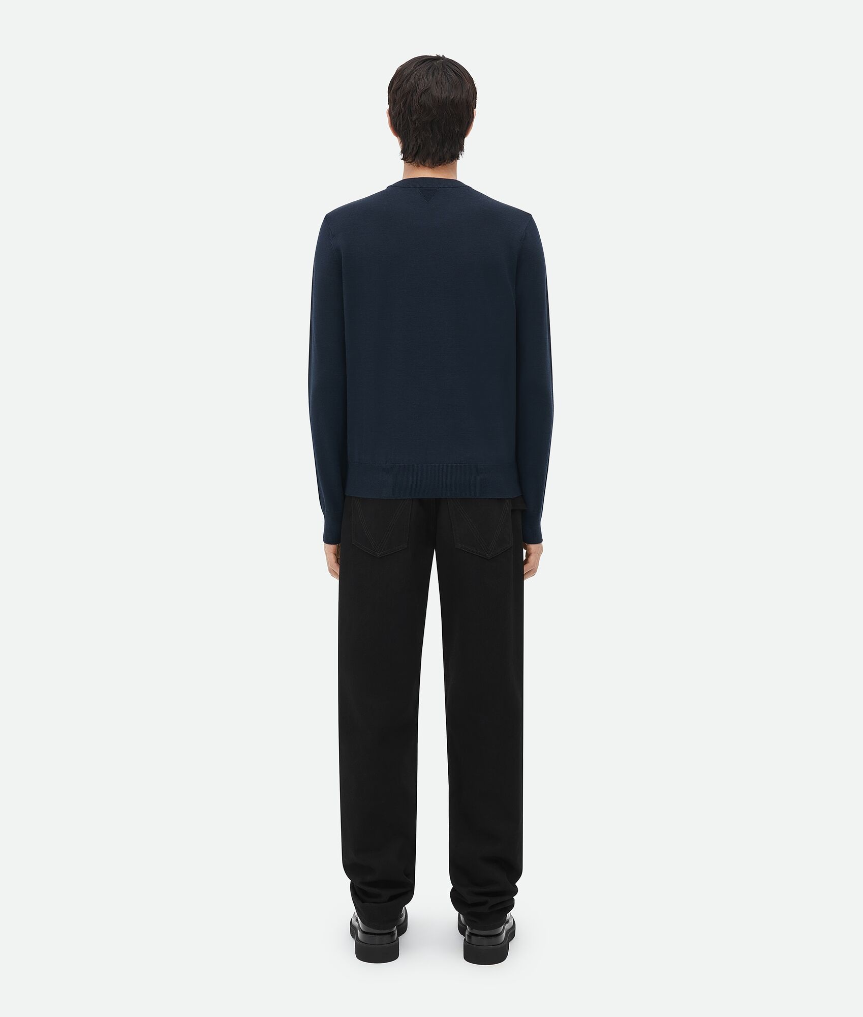 "bv" embroidery wool jumper - 3