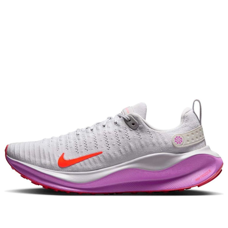 Nike ReactX Infinity Run 4 'Vast Grey Hyper Violet Bright Crimson' DR2665-011 - 1
