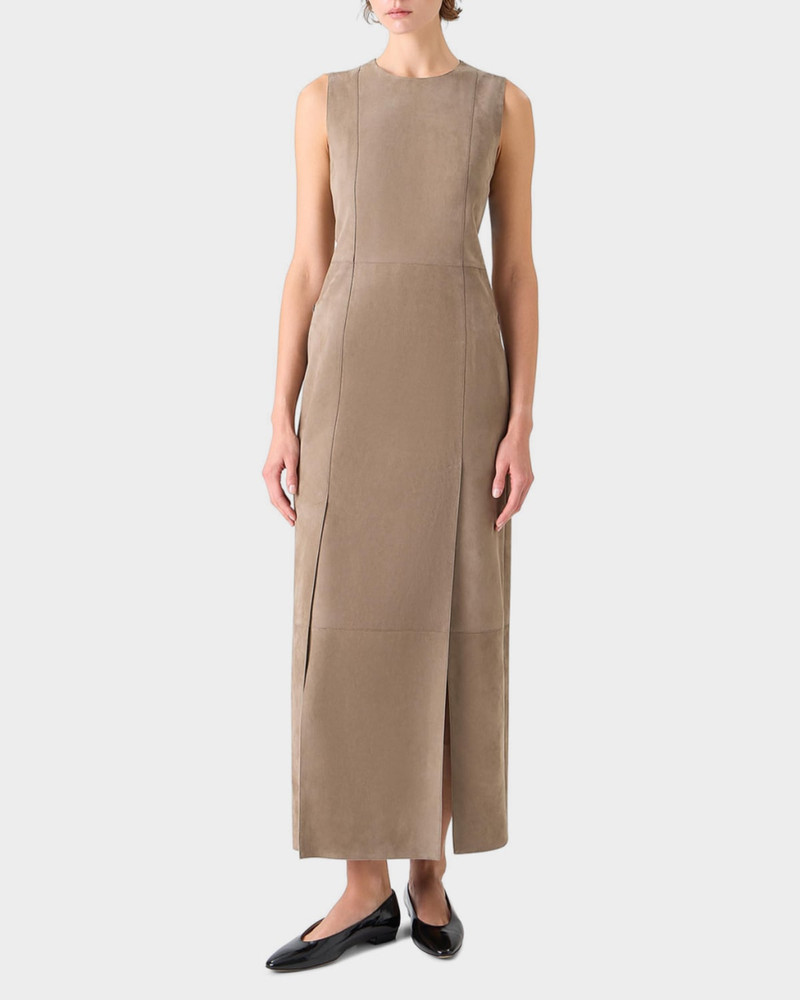 AKRIS Midi Dress Lamb outlook