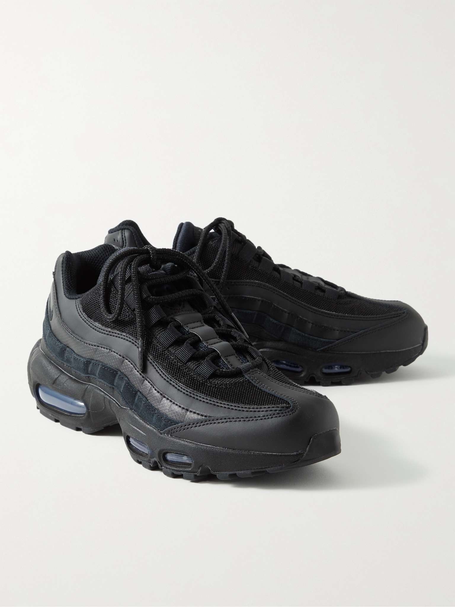 Air Max 95 Suede and Mesh Sneakers - 4