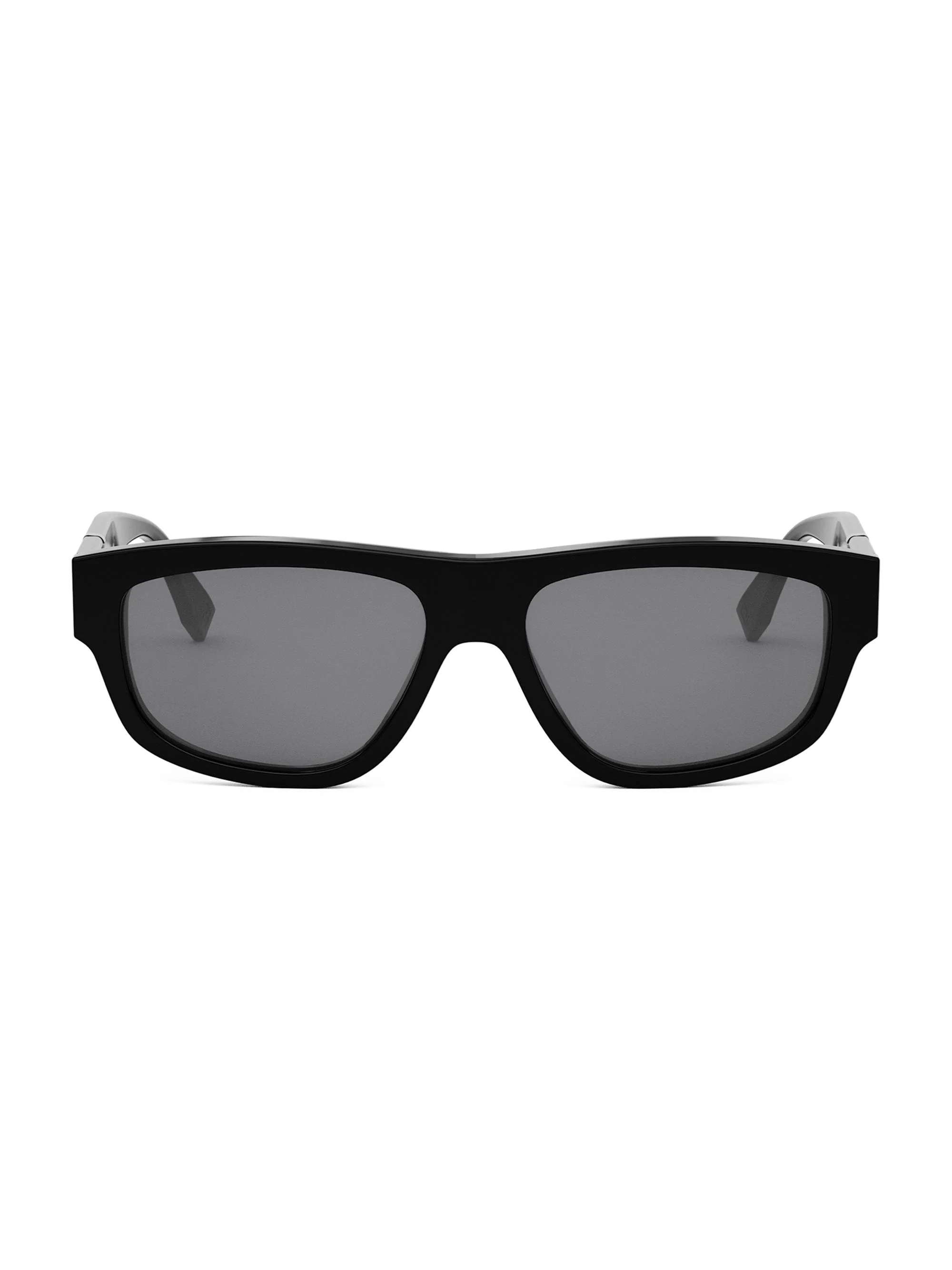 남자 Fendi 대각선 아세테이트 장방형 선글라스 - 1