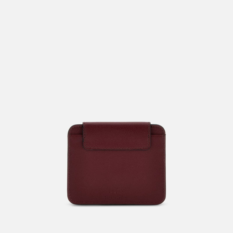 HOGAN Credit Card Holder Burgundy outlook