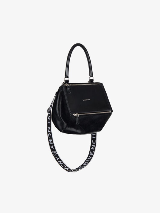 SMALL PANDORA BAG IN PATENT LEATHER WITH 4G STRAP - 1