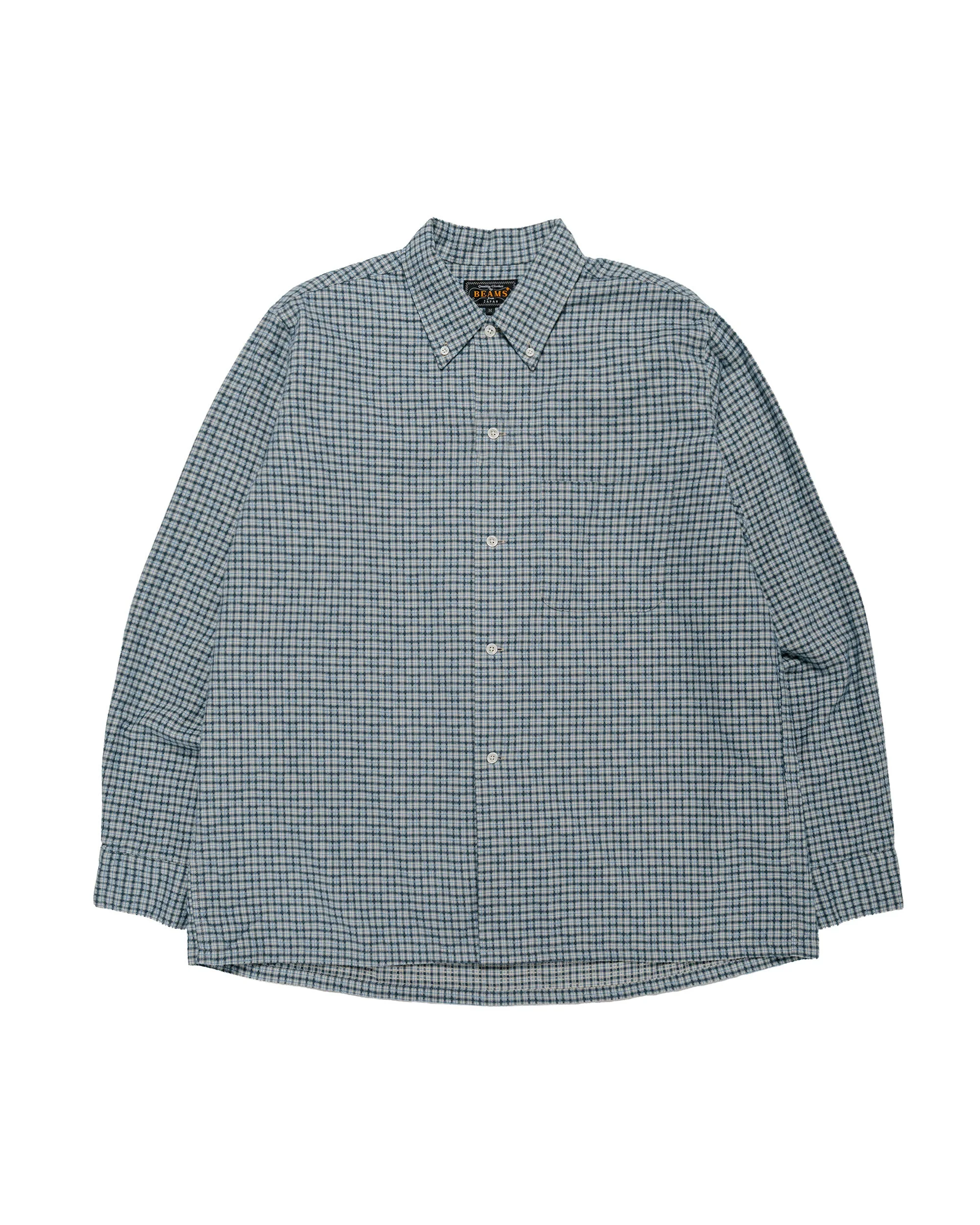 Open B.D. Dobby Plaid Sax - 1
