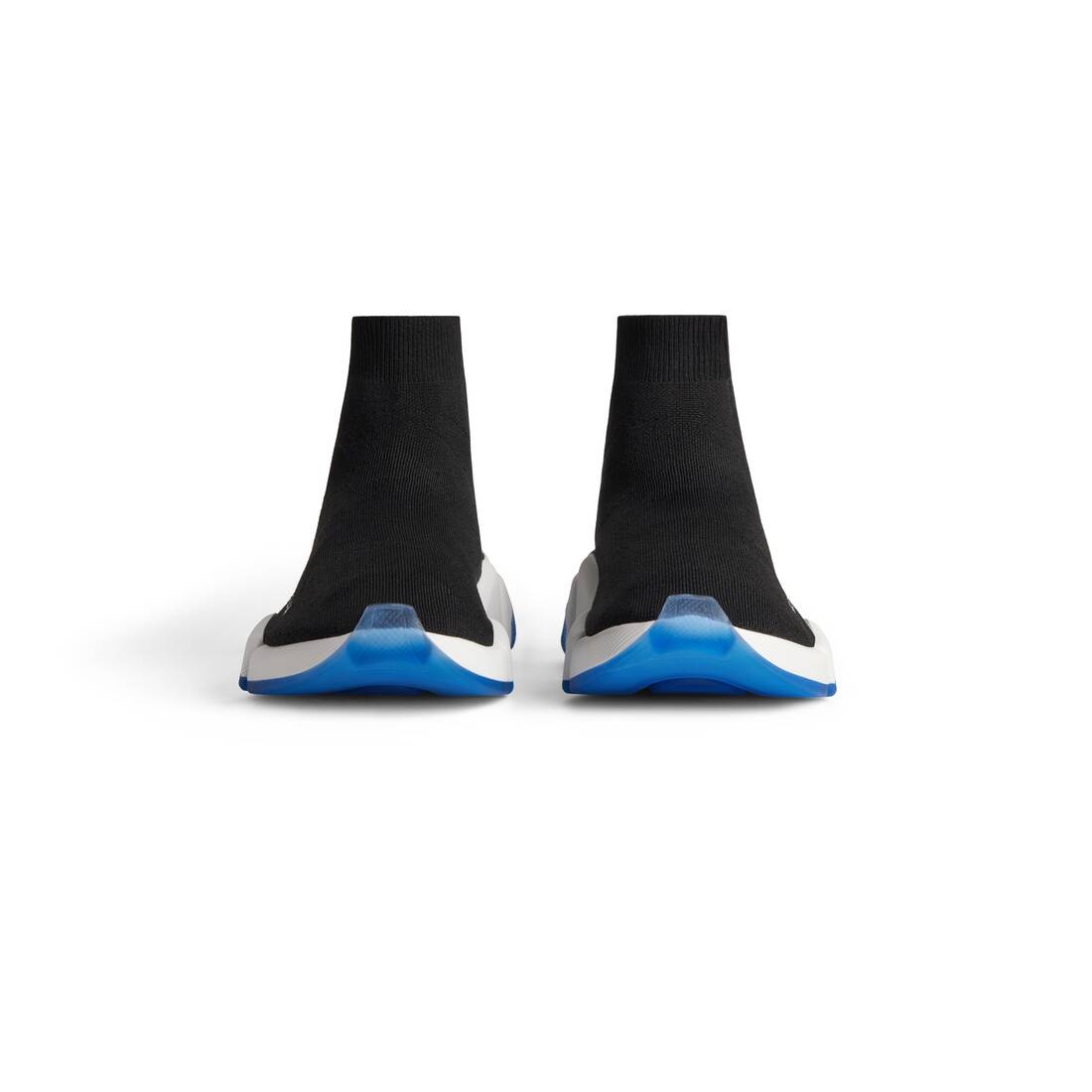 Men's Speed 2.0 Clear Sole Recycled Knit Sneaker in Black - 3