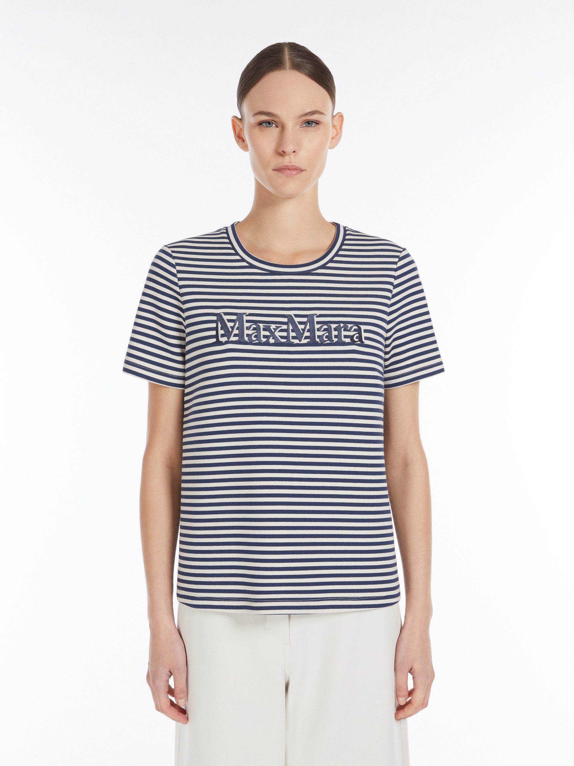 NANCY Scuba jersey T-shirt - 3