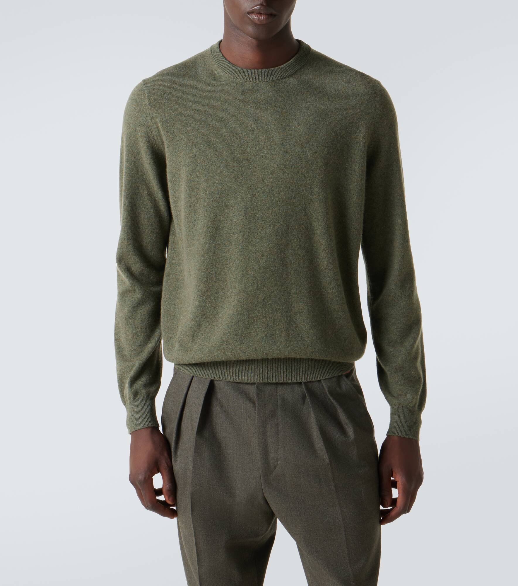 Cashmere crewneck sweater - 3