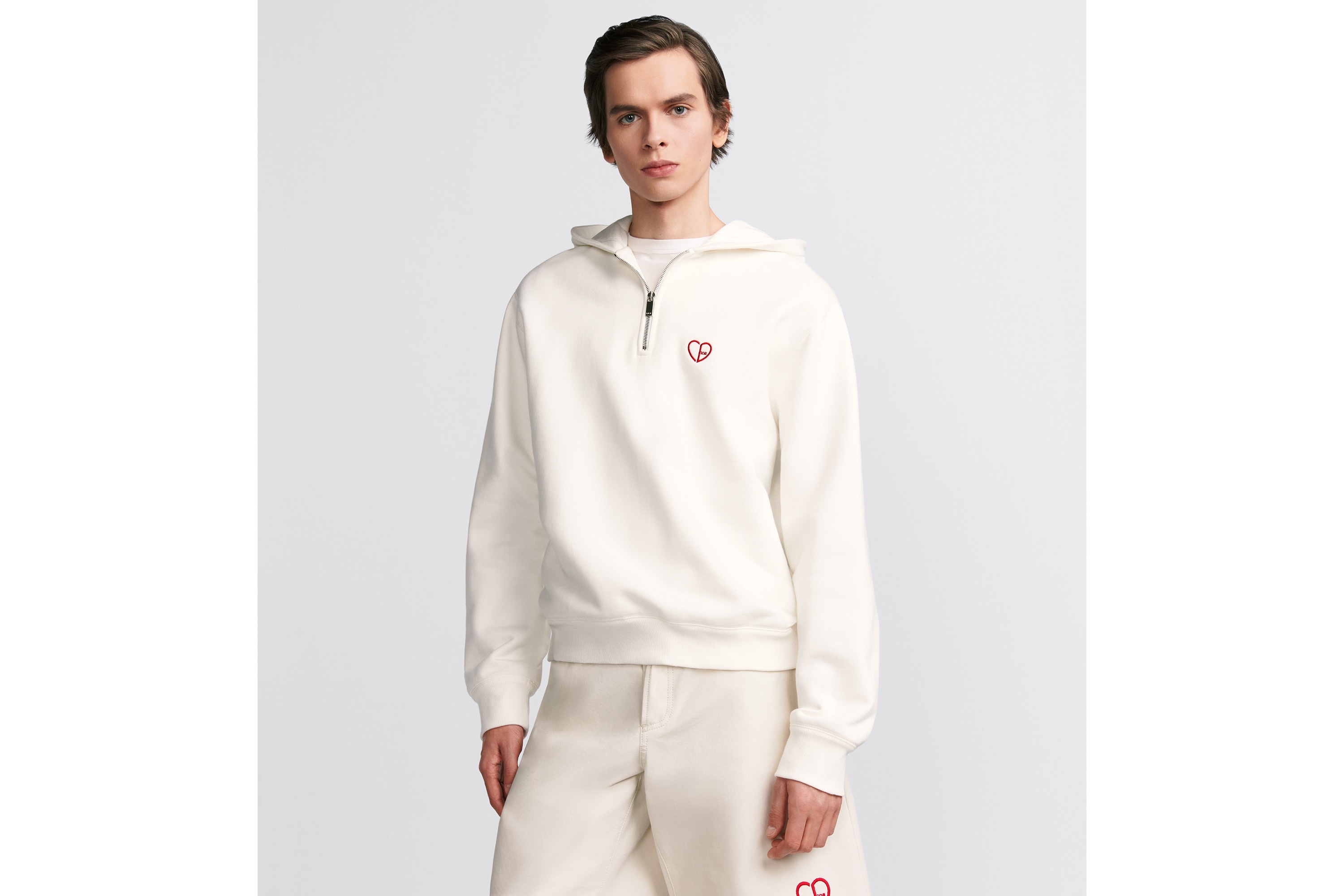 CD Heart Relaxed-Fit Hooded Sweatshirt - 2