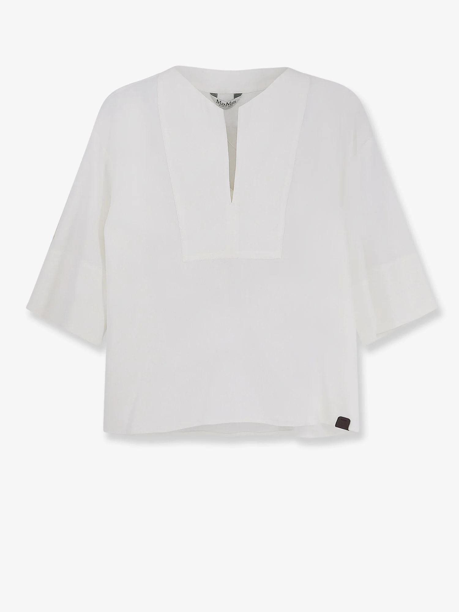 Max Mara Mxpsospiro Linen And Viscosa Shirt - 1