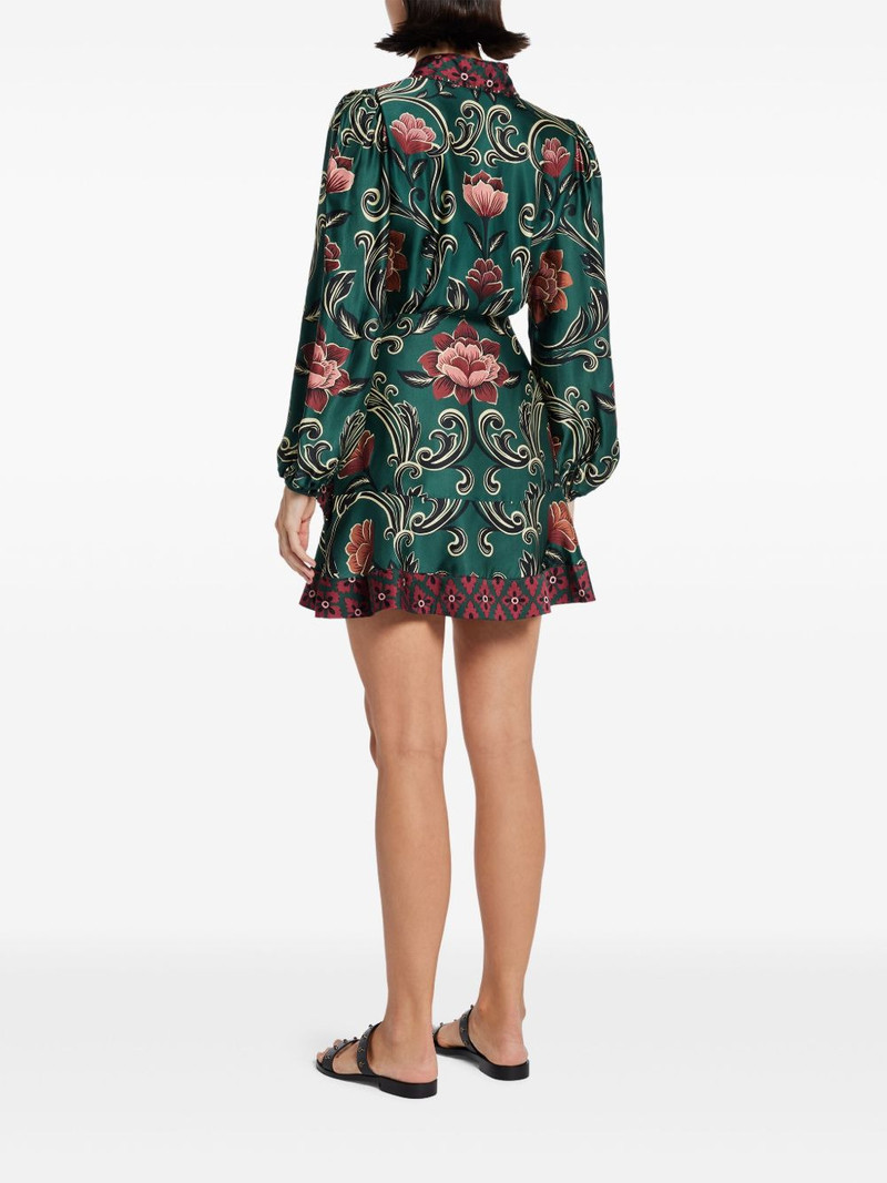 floral-print mini dress 4