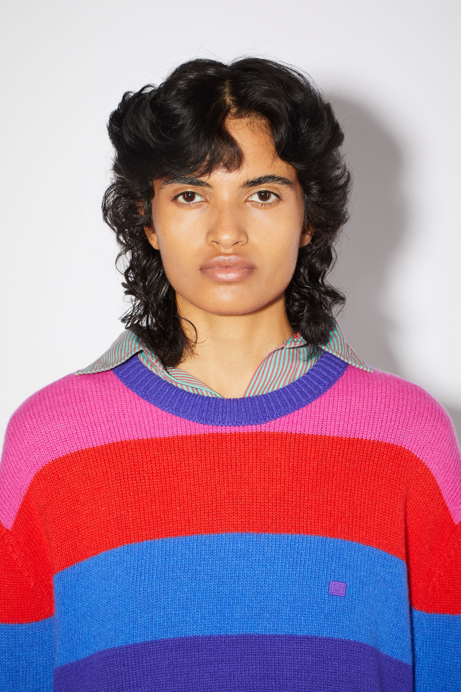 Striped sweater - Purple/multi - 6