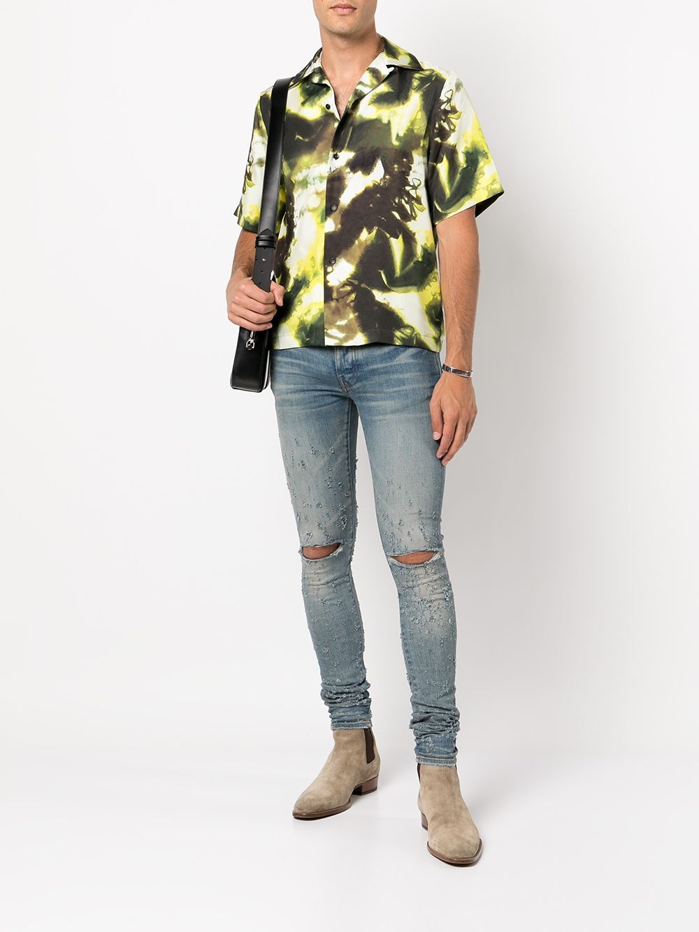 tie-dye print shirt - 2