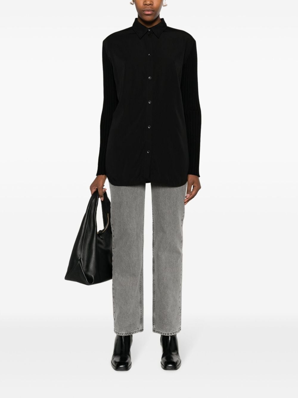 mid-rise straight-leg jeans - 2