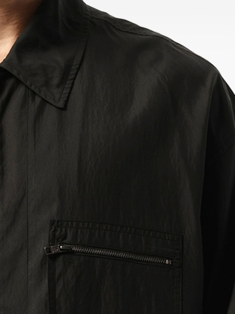 zip-up chest-pocket shirt 6