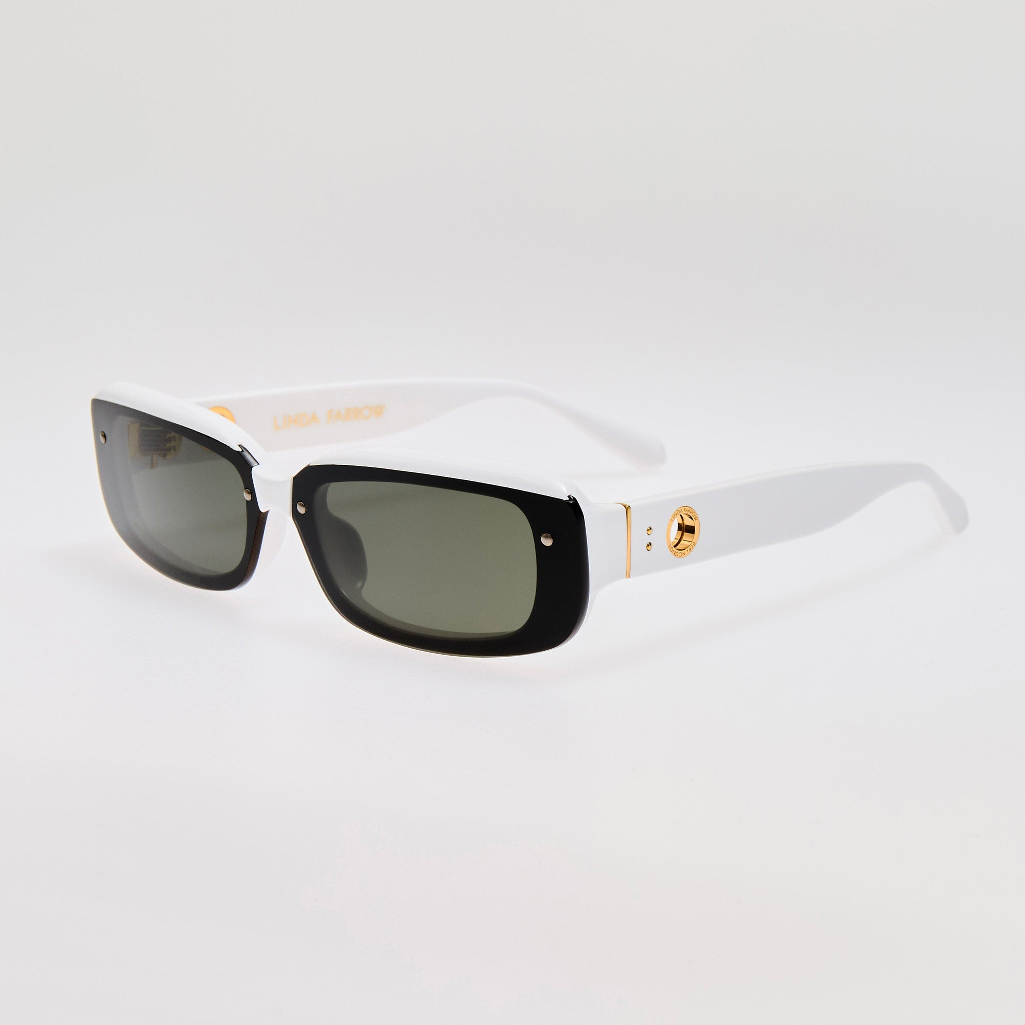 Flick Sunglasses in White - 3