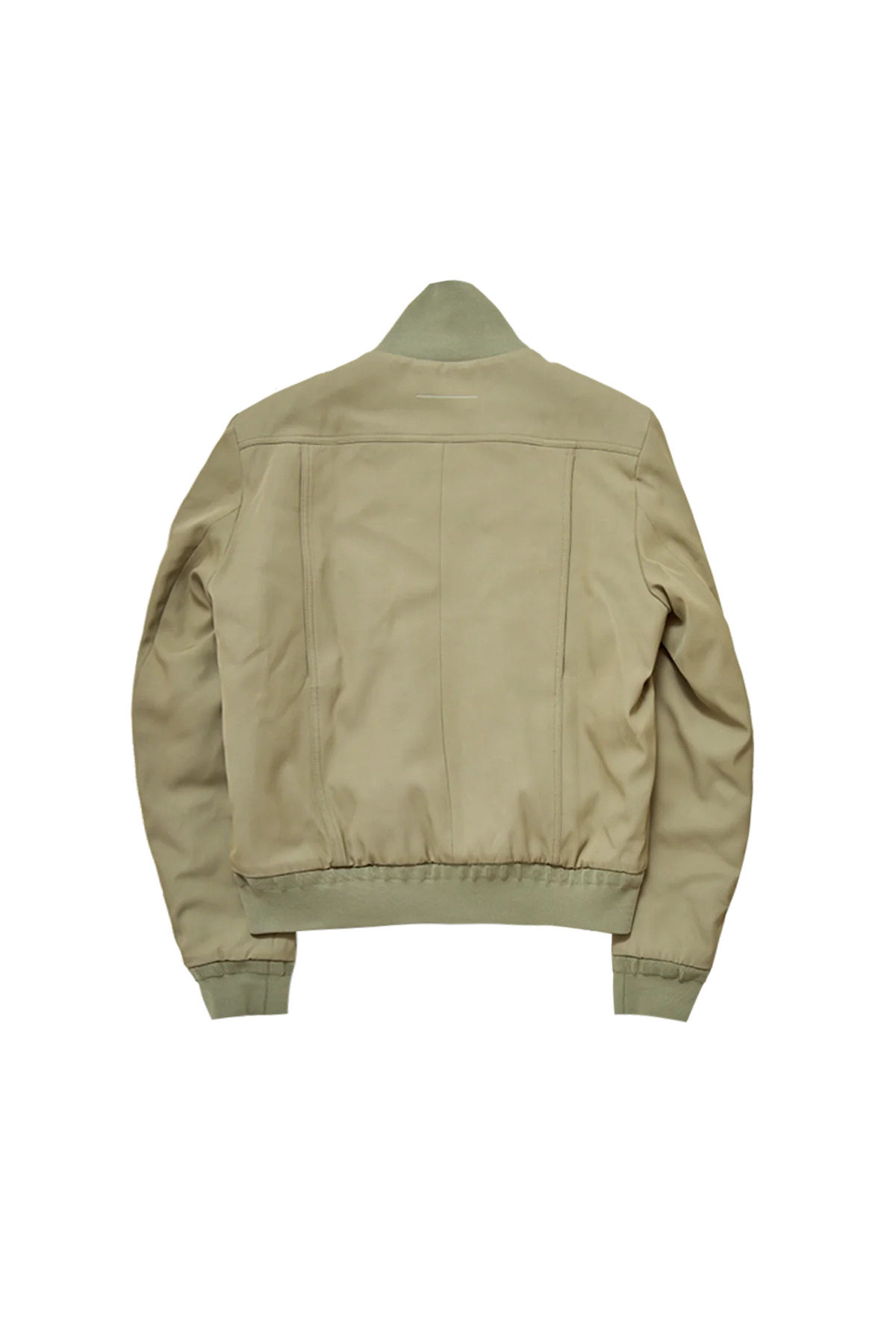 MM6 Maison Margiela Zip Up Sports Jacket Trench Beige - 2