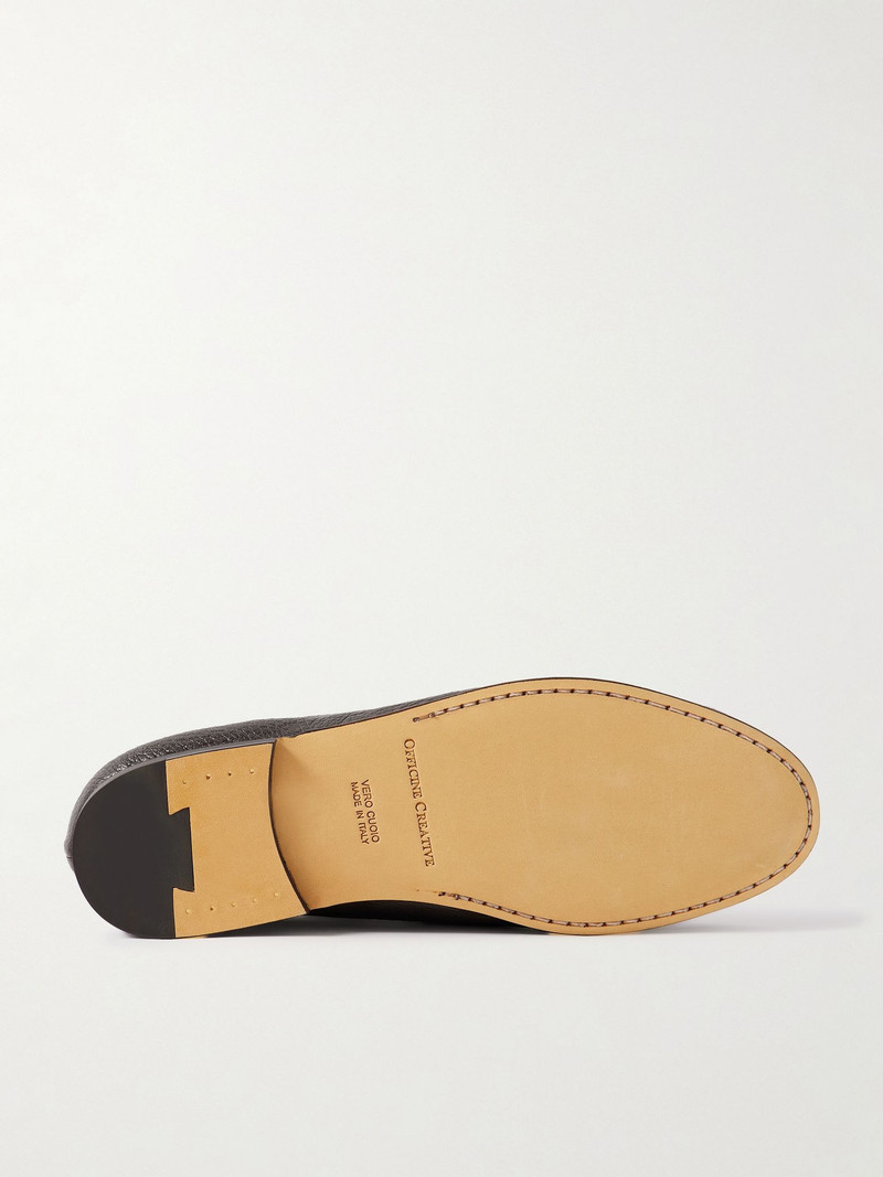 OFFICINE CREATIVE Airto 001 Full-Grain Leather Loafers Dark brown outlook
